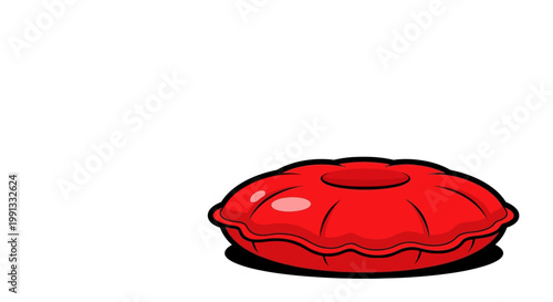 red jelly dessert sweet food cartoon illustration.
red jelly dessert sweet food cartoon illustration vector graphic pudding jelly dessert sweet treat cartoon style red color isolated white background