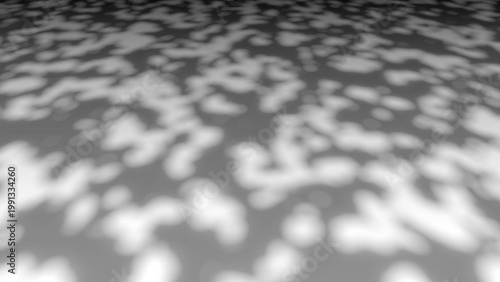 Foto 木漏れ日 モノクロ 抽象的な光と影 背景素材 幻想的 ぼかし/ Black and white sunbeams filtered through leaves
