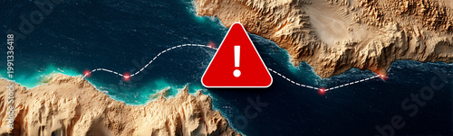 Shipping Route Warning: A v...