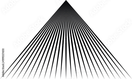 abstract black halftone triangle line pattern art perfect for banner poster background.