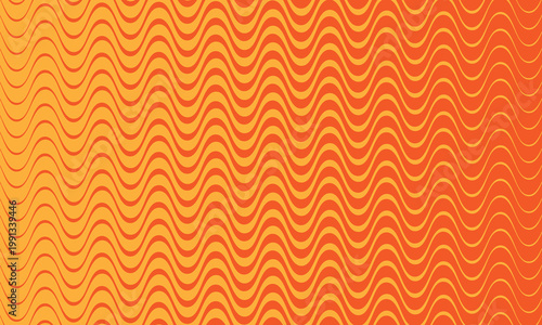 abstract orange halftone wave line pattern art perfect for banner poster background.