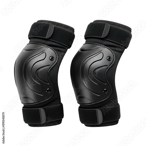 Pair of Protective Knee Pads for Sports and Outdoor Activities