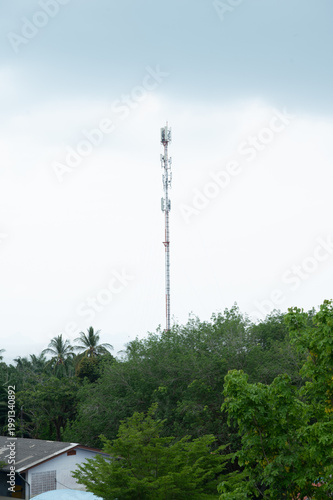 telecommunication mast TV antennas wireless technology	