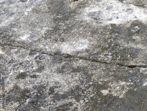 Rough concrete texture. Cracked pavement surface detail.