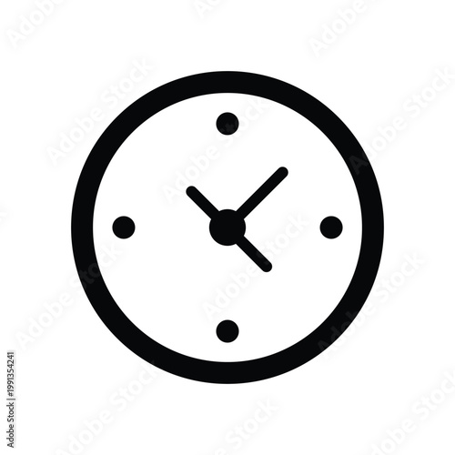 vector clock icon
