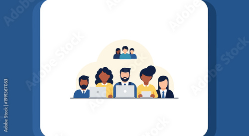 Diverse Team Working Together.