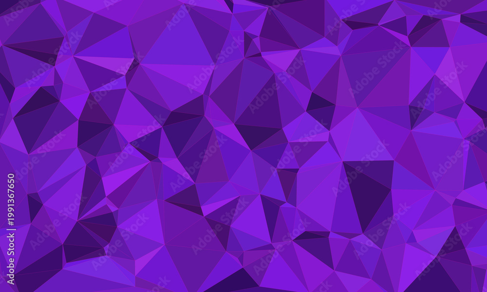 Fototapeta premium vibrant purple geometric abstract texture with dynamic lighting and depth