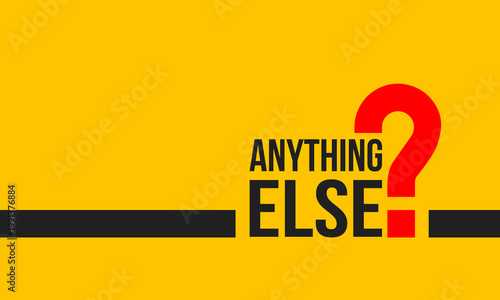 Photos anything else and question mark, social media post, banner design for business a