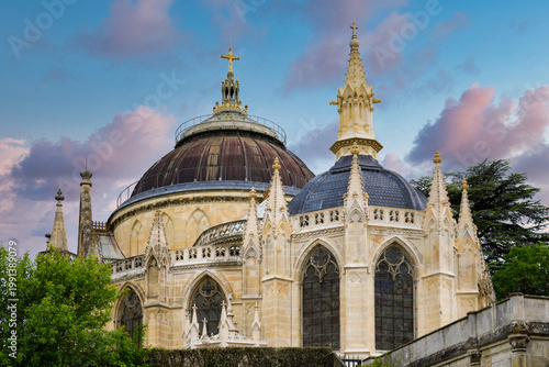 Foto The magnificent Royal Chapel of Dreux, the necropolis of the House of Orleans in