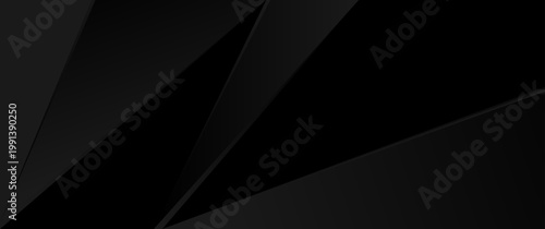 Foto Dark Black Abstract Background with Diagonal Shadow Layers, Luxury Premium Desig