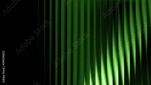 textured gradient light wave video of dark green on dark backdrop for banner design