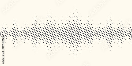 Hexagon Shapes Vector Abstract Geometric Technology Retrowave Sci-Fi Texture Isolated on Light Background. Halftone Hex Retro Simple Pattern. Eps10