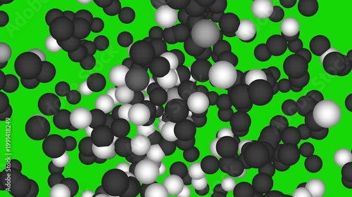 cc ball action background. spotlight ball action, ​Creative cc ball action animation with glowing sphere elements and magical light trails in a cinematic background