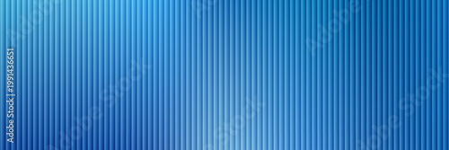 Futuristic ribbed texture with fractal glass effect and smooth fluted vertical lines of rainbow neon gradient.