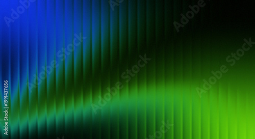 Abstract blue and green vertical streaks background texture.