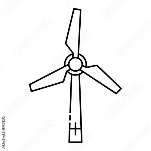 Wind Turbine Outline