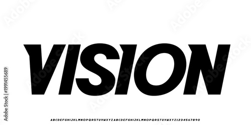 Vision italic Font Sport Display,
Bold geometric sport font with sharp cuts, perfect for athletic branding, logos, jerseys, and dynamic designs.vector illustration 