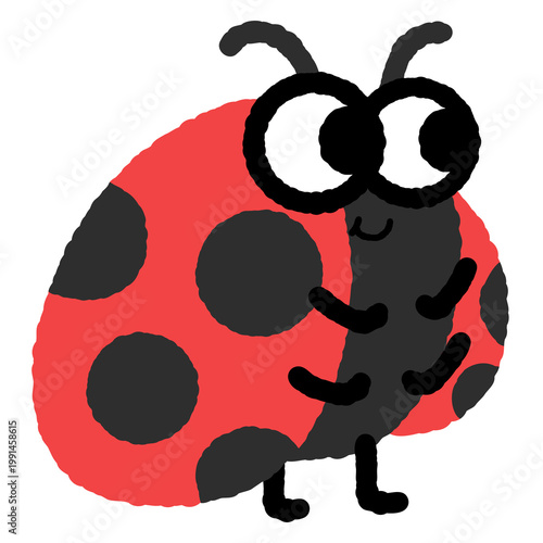 cartoon lady bug