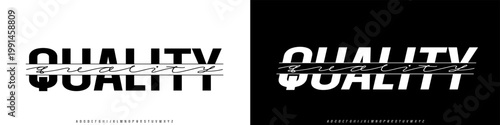 Quality Custom signature modern minimal abstract alphabet fonts. vector illustration. Italic font.