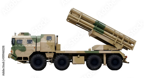 AR1A (Chinese 300-mm rocket launcher system is a further development of the A-100 system)
