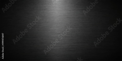 Brushed metal background featuring a shiny silver stainless steel texture with a gray industrial aluminum plate pattern and dark metallic material surface for an architectural backdrop sheet