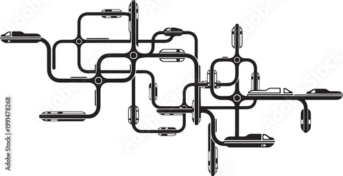 Industrial pipe, tubing, and valve system, black metal, industrial equipment, mechanical components