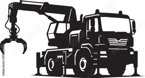 Heavy duty truck, industrial vehicle, construction equipment, crane truck