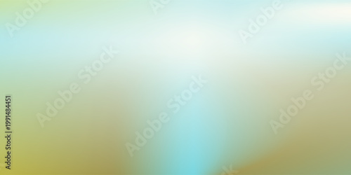 Light blue and green pastel colored gradient background. Abstract spring season blurry vector texture. Nature gradation pattern. Aesthetic bg. Vector soft horizontal backdrop for poster, cover, header