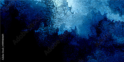 Vector A mesmerizing abstract with gradients of blue color, evokes depth and a sense of serenity. It depicts artistic and creative patterns of paint, offering a unique visual experience