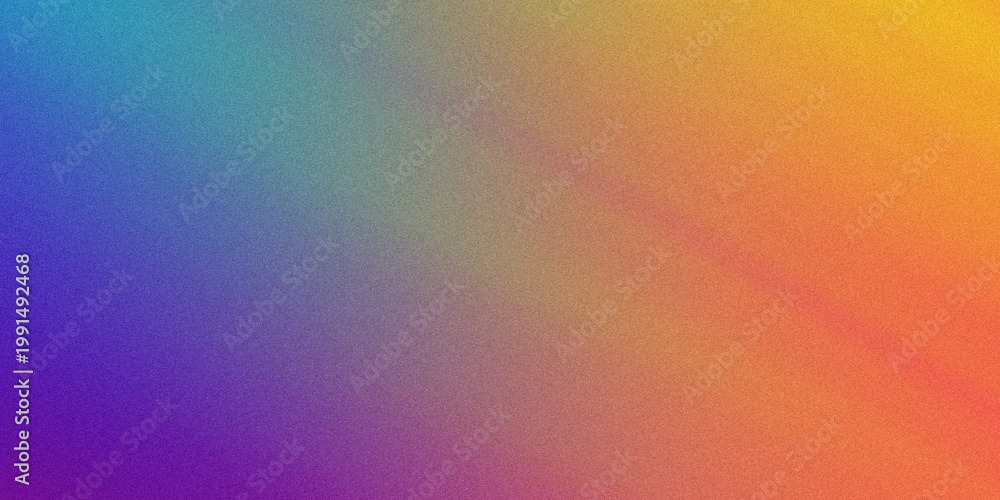 Obraz premium Vibrant rainbow gradient background with smooth color transition