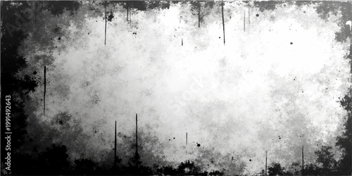 Distressed grunge frame with vintage texture with space in the center.