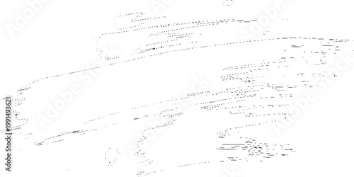 Vector illustration of a stylized, Abstract shape with dynamic lines and dots on white grunge  background for creative projects