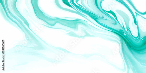 Vector A mesmerizing abstract artwork showcasing fluid turquoise marbling, resembling the ethereal beauty of a natural stone or liquid, evoking serenity.