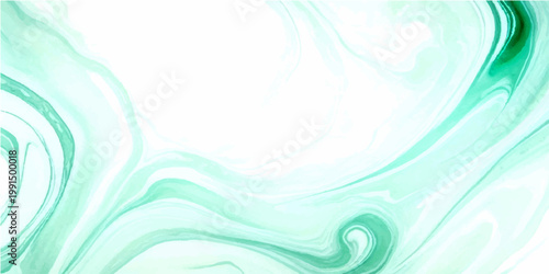 Vector Abstract, fluid artistry of cyan hues blends harmoniously, creating a sense of dynamic flow and aesthetic intrigue, suggesting depth and motion.