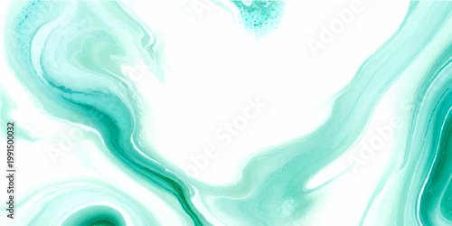 Vector Abstract fluid art features swirling waves of turquoise, capturing the visual poetry of nature's liquid grace and fluidity.