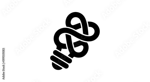 Knife tactical combat with double-edged blade and guard icon, bold monochrome graphic for survival and defense themes