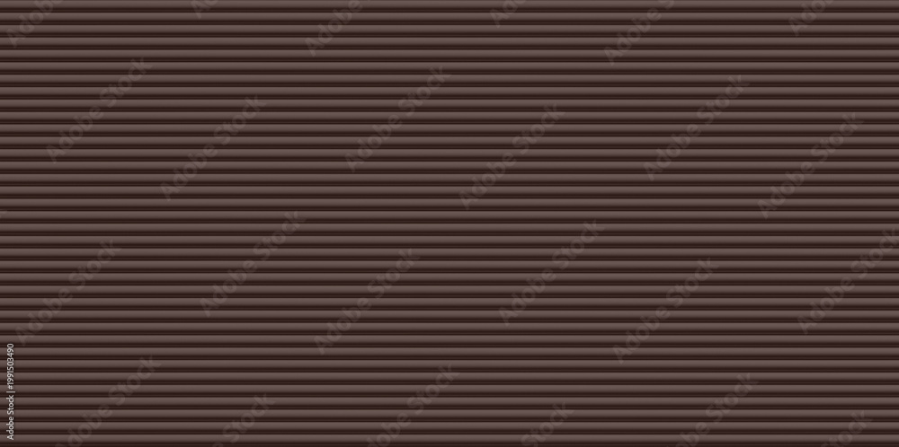 Obraz premium abstract tubular striped pattern uniform 3D chocolate martini pastel background