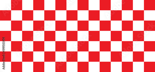 Red white tablecloth pattern lines. Gingham seamless pattern. Christmas backgroound. Strokes texture for textile shirt plaid, tablecloth, cloth, blanket, paper, makeup. Checkered print.