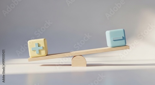 Balancing Act Wooden Blocks on a Seesaw Concept of Equilibrium.