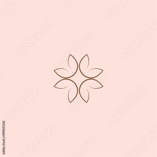 vector illustration of a flower