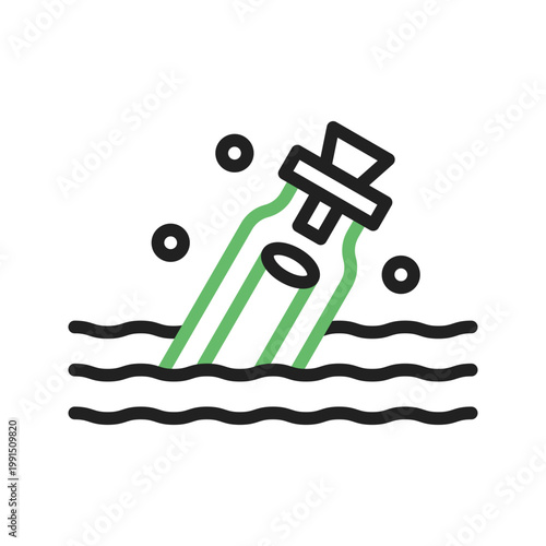 Message in a Bottle Icon