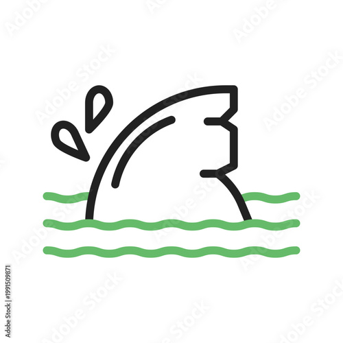 Shark Fin Icon