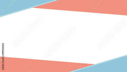 Background white with pink blue line. Vector can be used for banners, posters, power points, certificate, templates, slides, etc.