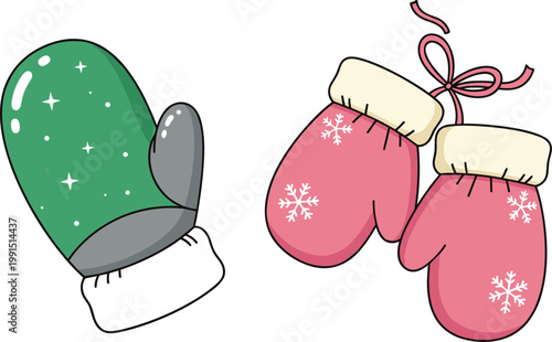 Cute Cartoon Kangaroo Icon Set with Mother and Joey in Pouch Standing Poses for Australian Wildlife Kids Nursery and Education Designs