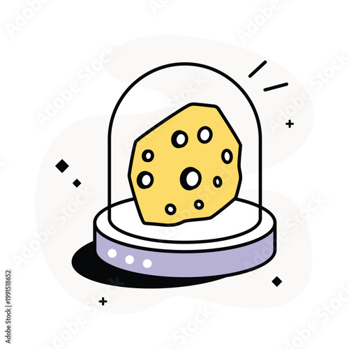 Space Stone Vector Fill outline Icons Eps 10 File
