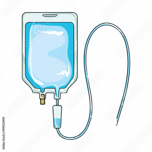 Simple vector medical icon showing a stethoscope and dental tooth symbol representing healthcare dentistry hygiene and medical equipment