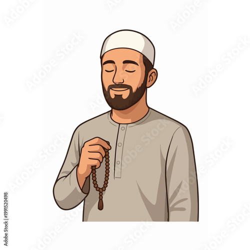 Tableau sur toile Islamic Men
