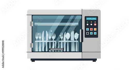 Dishwasher Appliance Kitchen Cleaning Machine.