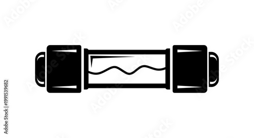 Electric fuse box component.