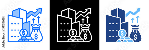 Asset Growth triplestyle icon